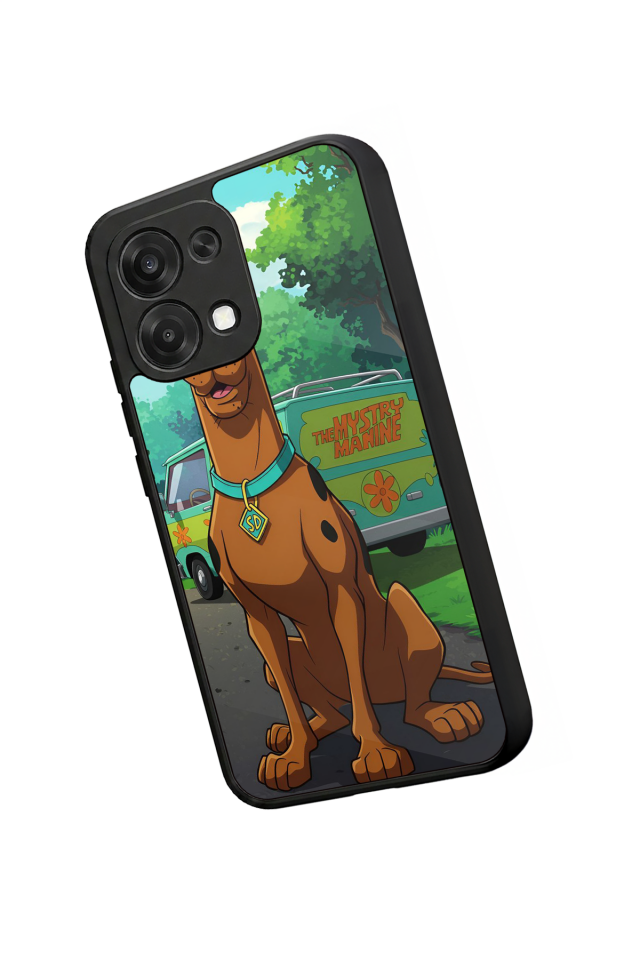 Oppo A6 Pro Uyumlu Scooby Doo Tasarımlı Glossy Premium Kılıf