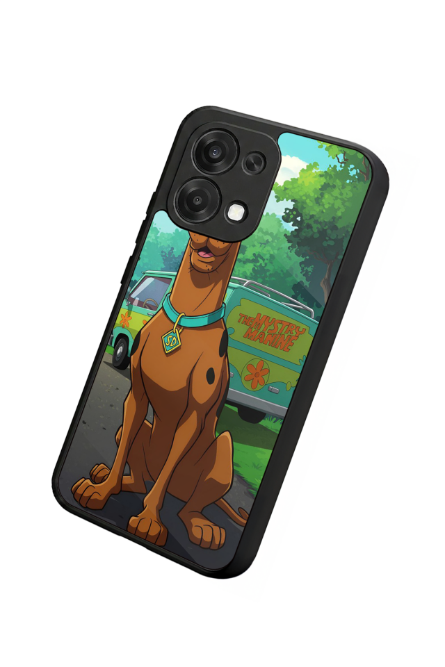 Oppo A6 Pro Uyumlu Scooby Doo Tasarımlı Glossy Premium Kılıf