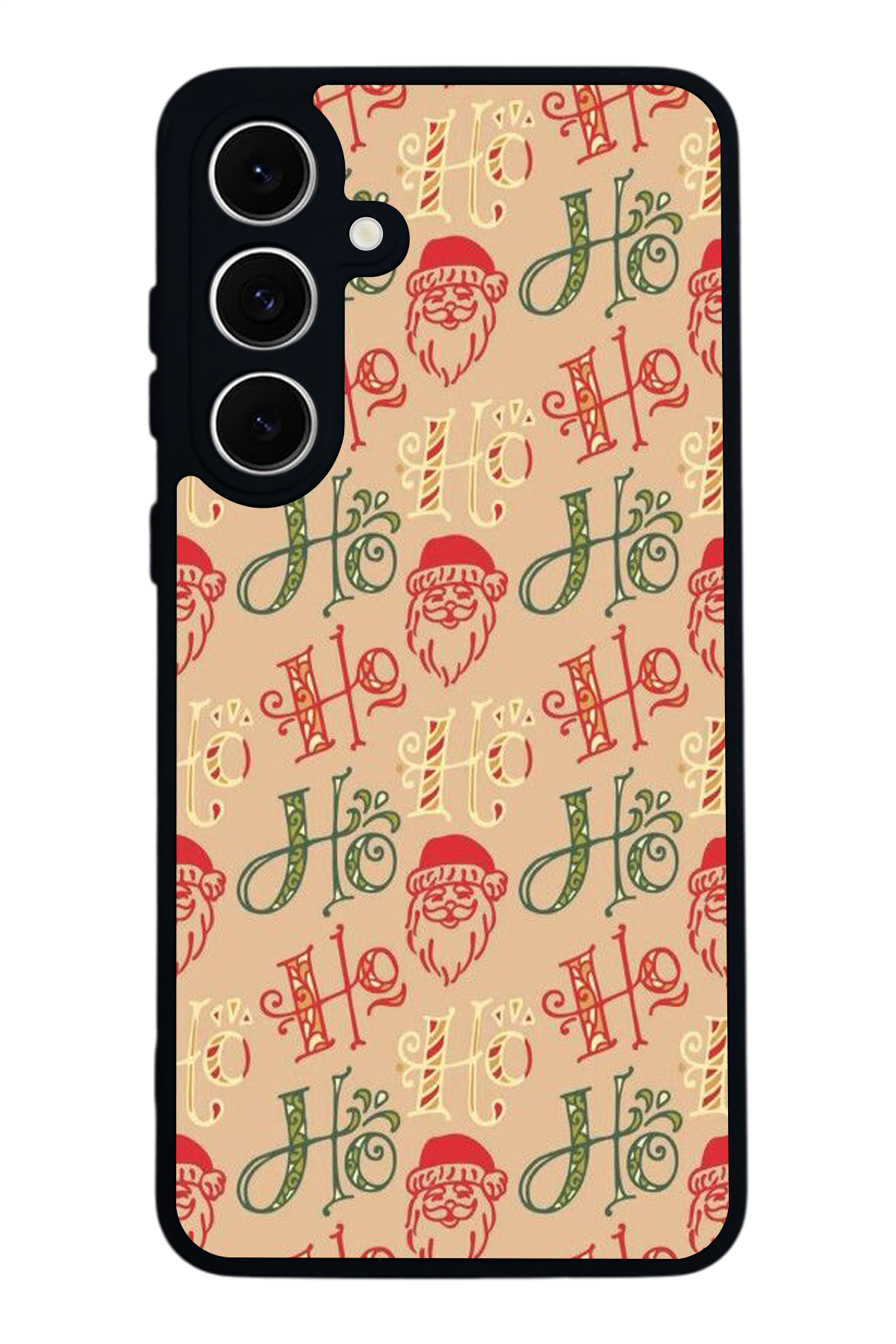 Samsung Galaxy S24 FE Uyumlu Yilbasi Christmas Tasarımlı Glossy Premium Kılıf