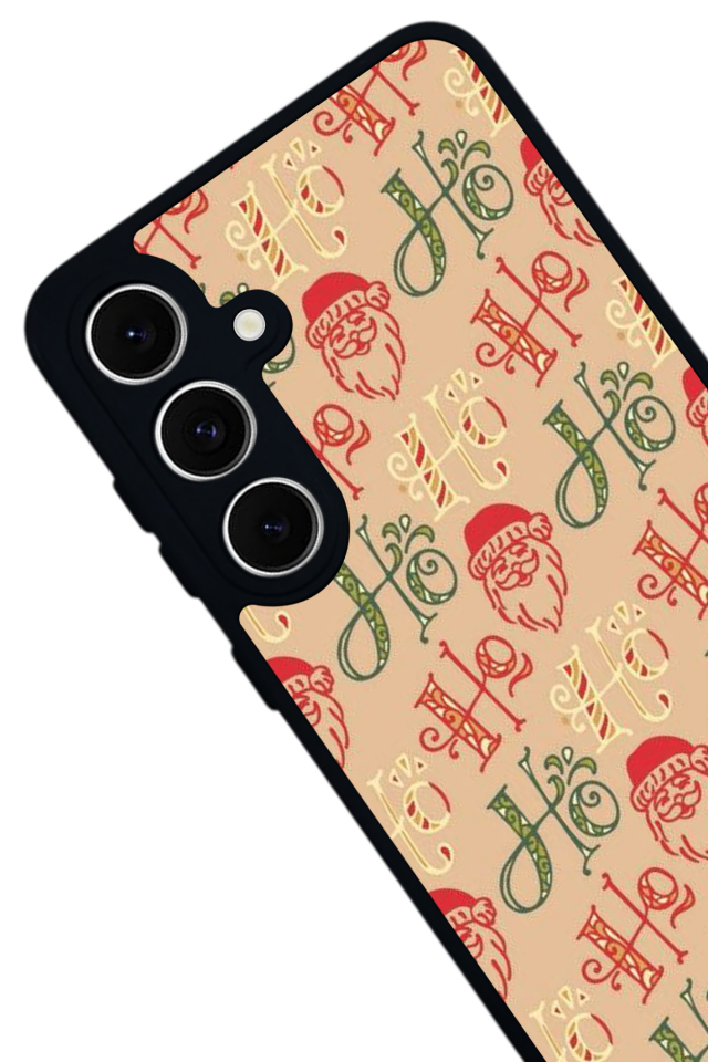 Samsung Galaxy S24 FE Uyumlu Yilbasi Christmas Tasarımlı Glossy Premium Kılıf