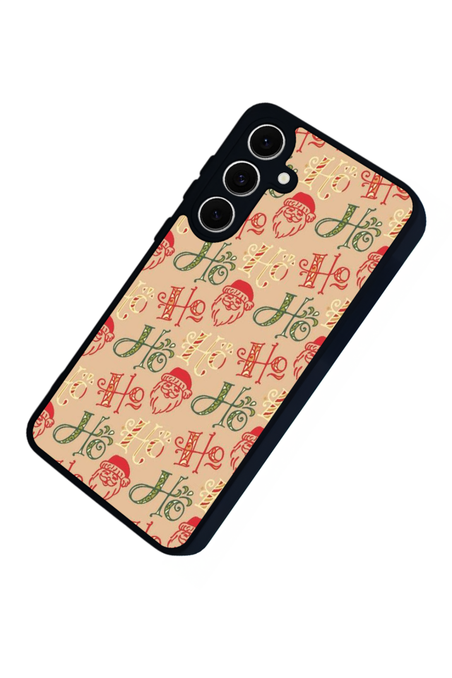 Samsung Galaxy S24 FE Uyumlu Yilbasi Christmas Tasarımlı Glossy Premium Kılıf