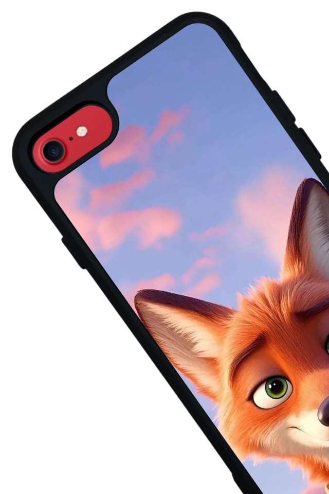 iPhone SE Uyumlu Zootropolis Tasarımlı Glossy Premium Kılıf