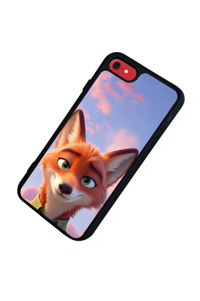 iPhone SE Uyumlu Zootropolis Tasarımlı Glossy Premium Kılıf