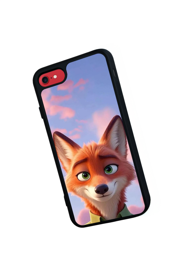 iPhone SE Uyumlu Zootropolis Tasarımlı Glossy Premium Kılıf