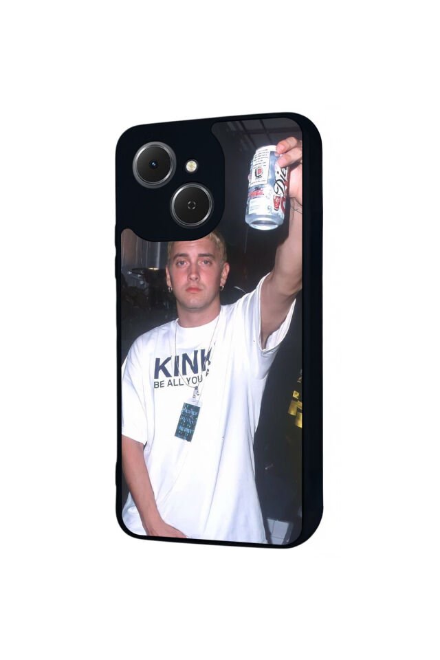 Tecno Spark 40C Uyumlu Eminem Tasarımlı Glossy Premium Kılıf