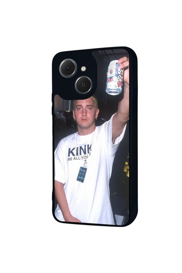 Tecno Spark 40C Uyumlu Eminem Tasarımlı Glossy Premium Kılıf