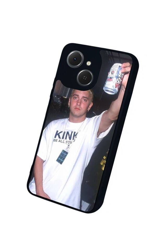 Tecno Spark 40C Uyumlu Eminem Tasarımlı Glossy Premium Kılıf