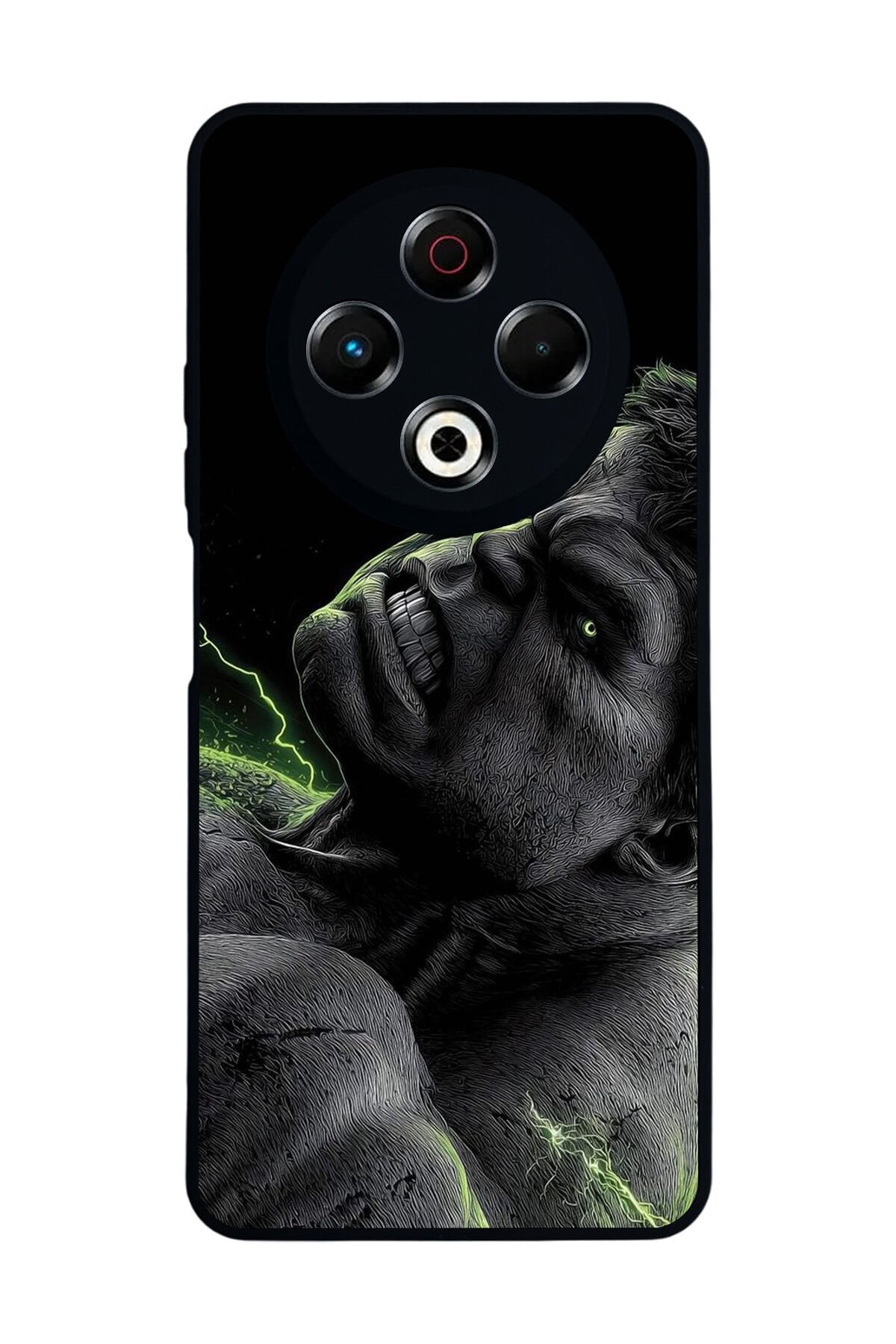 Tecno Spark 30 Uyumlu Hulk Tasarımlı Glossy Premium Kılıf
