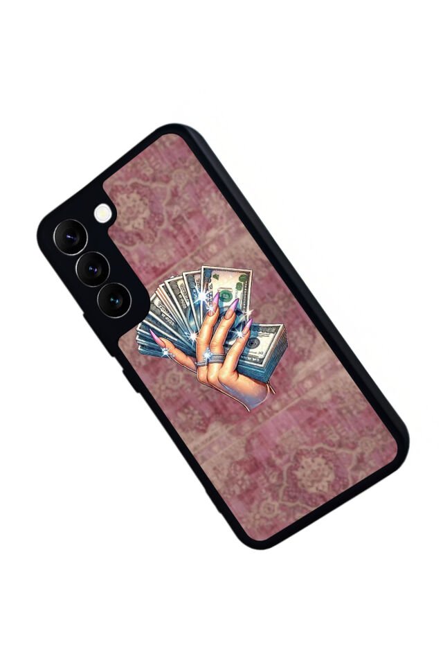 Samsung Galaxy S22 Uyumlu Money Para Tasarımlı Glossy Premium Kılıf