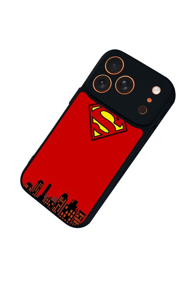 iPhone 17 Pro Max Uyumlu Superman Tasarımlı Glossy Premium Kılıf