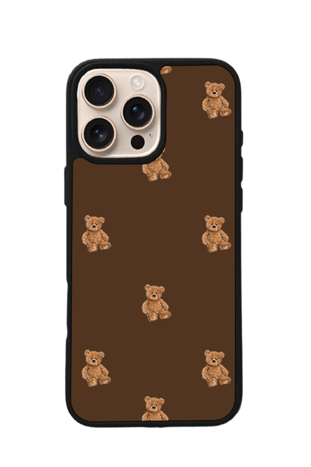 iPhone 14 Pro Max Uyumlu Ayı Tasarımlı Glossy Premium Kılıf