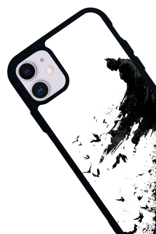iPhone 11 Uyumlu Batman Tasarımlı Glossy Premium Kılıf