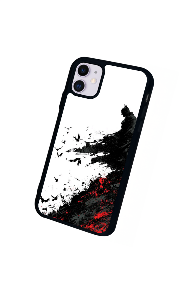 iPhone 11 Uyumlu Batman Tasarımlı Glossy Premium Kılıf