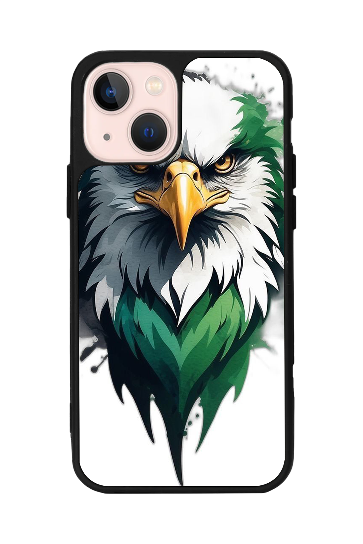 iPhone 14 Plus Uyumlu Besiktas Tasarımlı Glossy Premium Kılıf