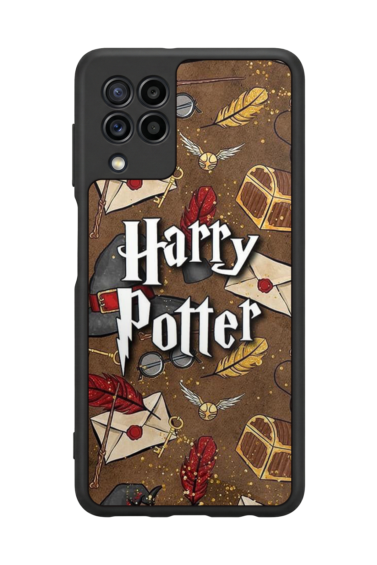 Samsung Galaxy M32 Uyumlu HarryPotter Tasarımlı Glossy Premium Kılıf