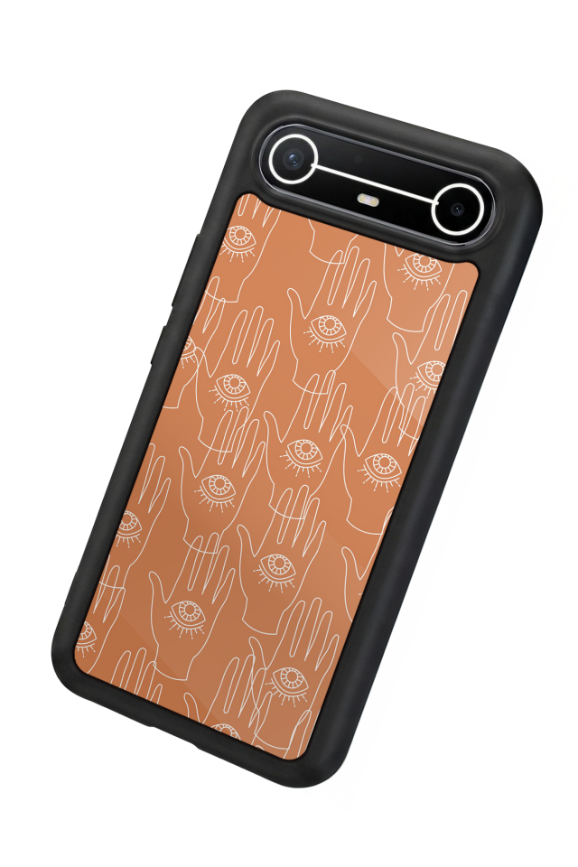 Tecno Spark Slim 5G Uyumlu Line Art Tasarımlı Glossy Premium Kılıf