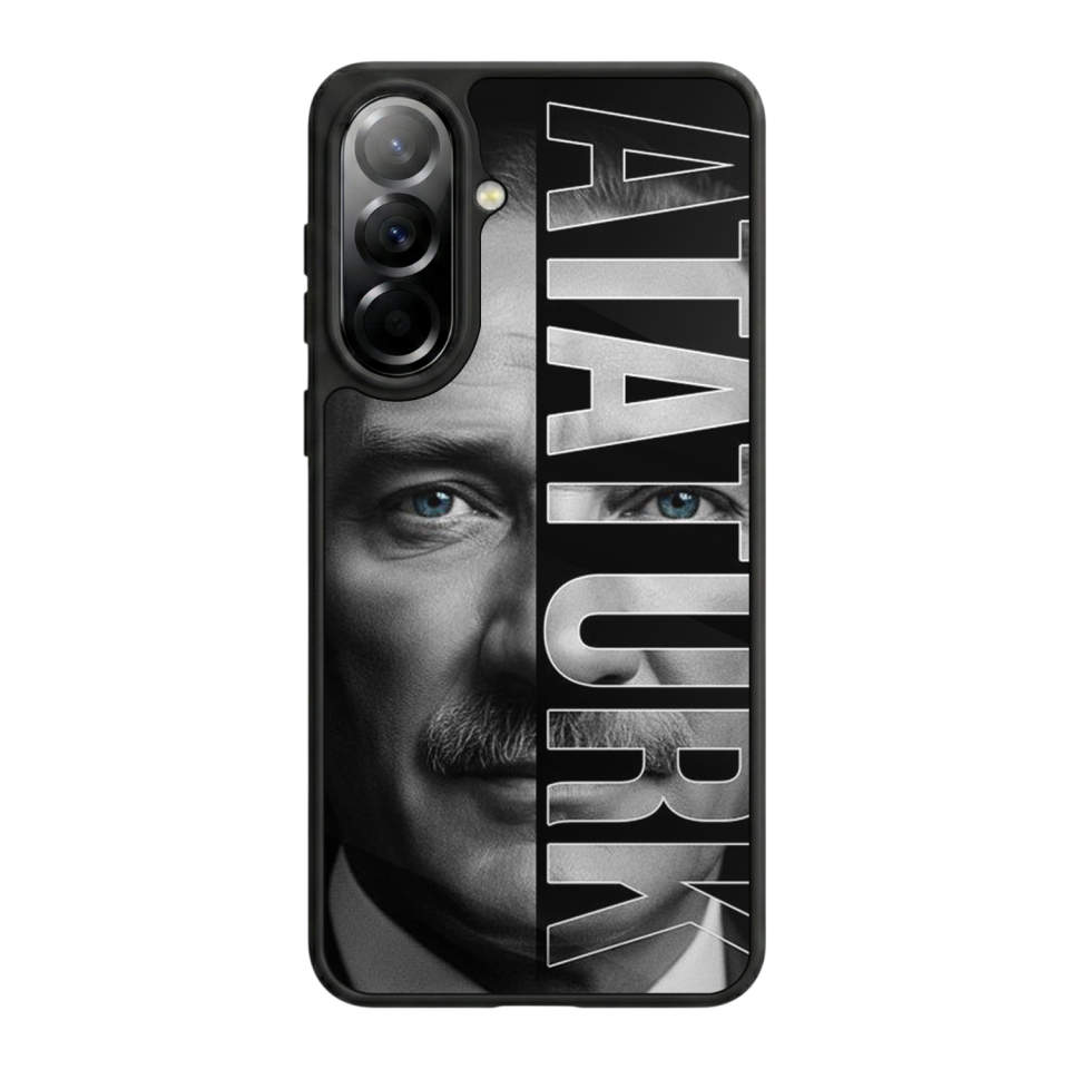 Samsung Galaxy A57 Uyumlu Mustafa Kemal Ataturk Tasarımlı Glossy Premium Kılıf