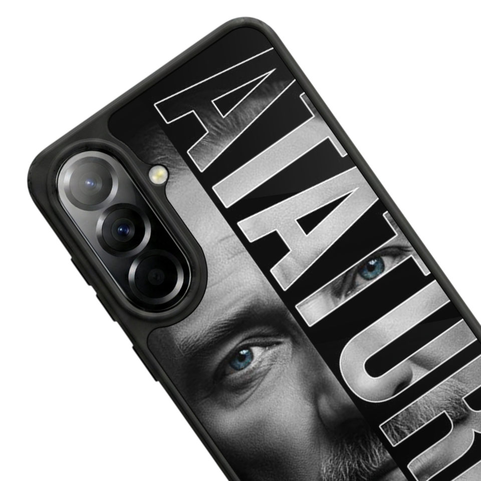 Samsung Galaxy A57 Uyumlu Mustafa Kemal Ataturk Tasarımlı Glossy Premium Kılıf