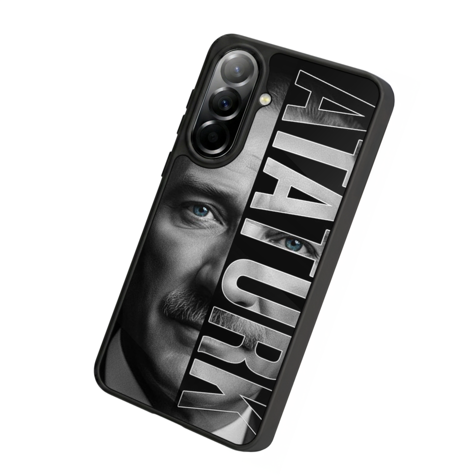Samsung Galaxy A57 Uyumlu Mustafa Kemal Ataturk Tasarımlı Glossy Premium Kılıf