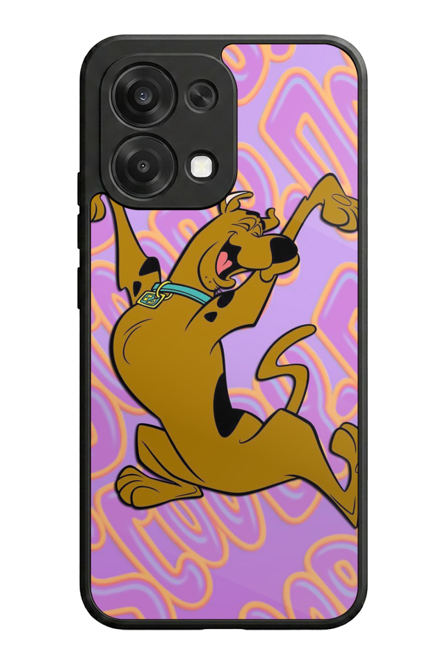 Oppo A6 Pro Uyumlu Scooby Doo Tasarımlı Glossy Premium Kılıf