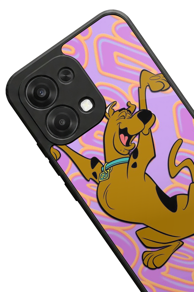 Oppo A6 Pro Uyumlu Scooby Doo Tasarımlı Glossy Premium Kılıf