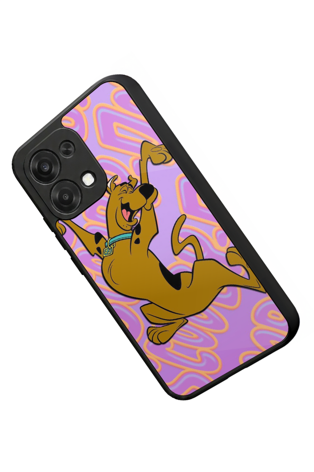 Oppo A6 Pro Uyumlu Scooby Doo Tasarımlı Glossy Premium Kılıf