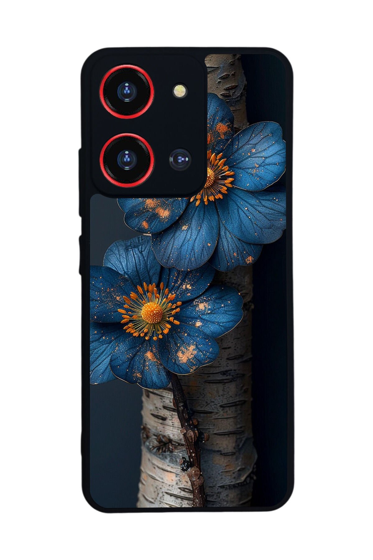 Reeder S19 Max Pro S 108MP Uyumlu Cicek Tasarımlı Glossy Premium Kılıf