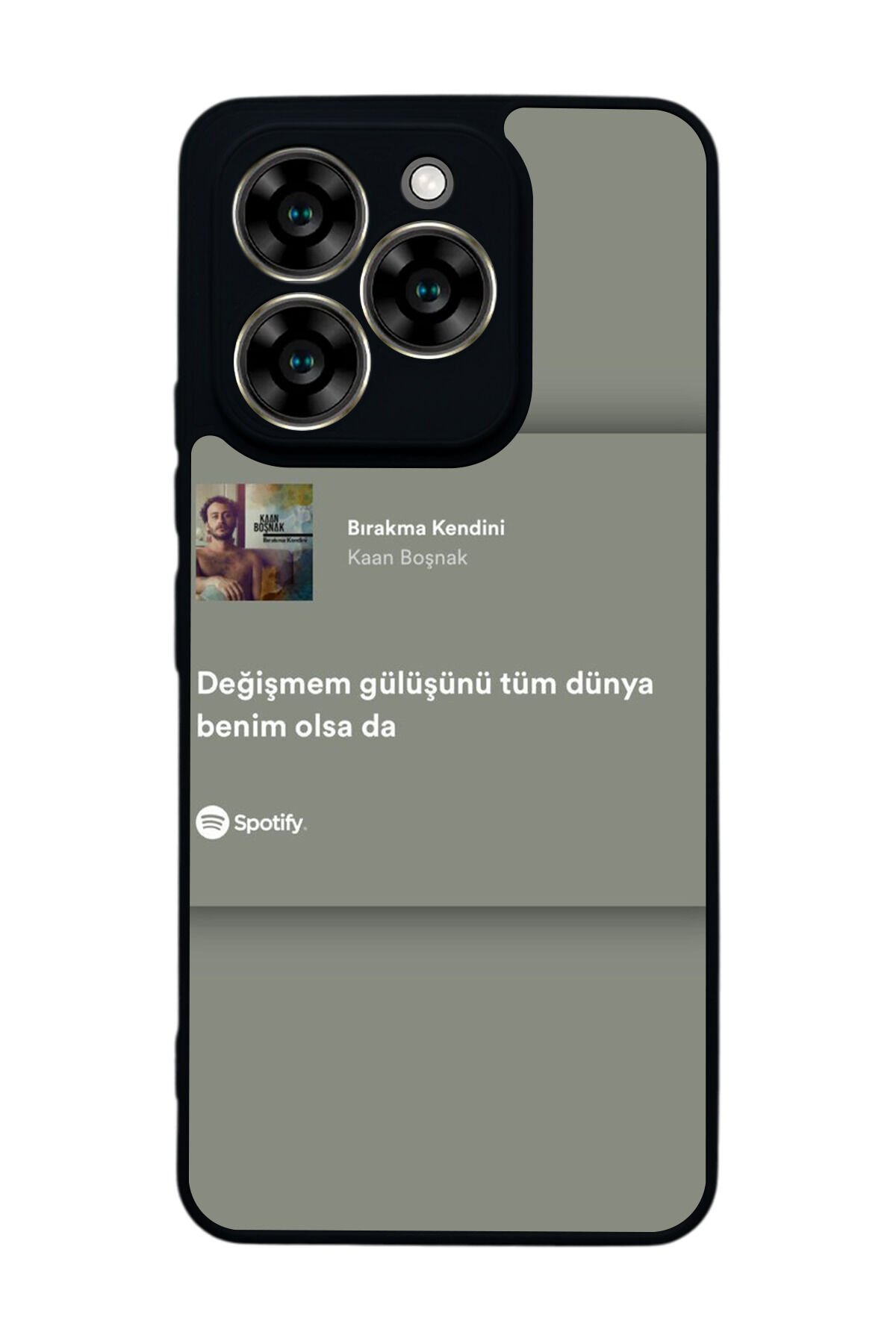 Reeder S919 Uyumlu Sarki Sozleri Tasarımlı Glossy Premium Kılıf