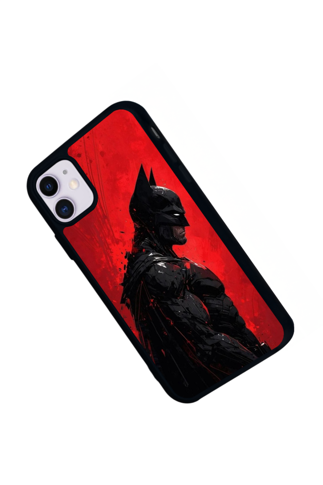 iPhone 11 Uyumlu Batman Tasarımlı Glossy Premium Kılıf