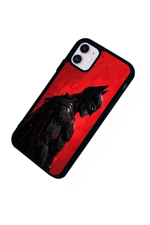 iPhone 11 Uyumlu Batman Tasarımlı Glossy Premium Kılıf