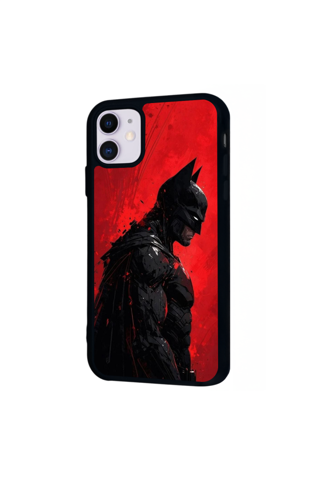 iPhone 11 Uyumlu Batman Tasarımlı Glossy Premium Kılıf