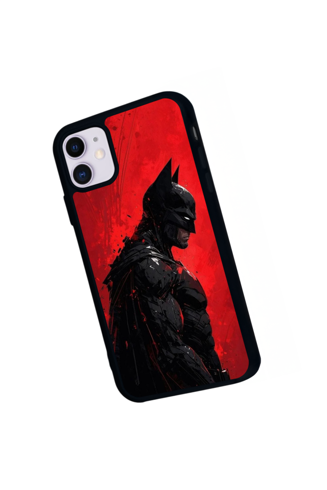 iPhone 11 Uyumlu Batman Tasarımlı Glossy Premium Kılıf
