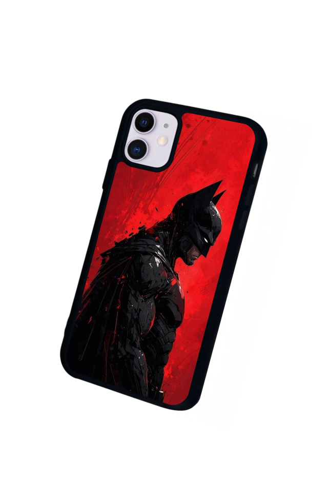 iPhone 11 Uyumlu Batman Tasarımlı Glossy Premium Kılıf