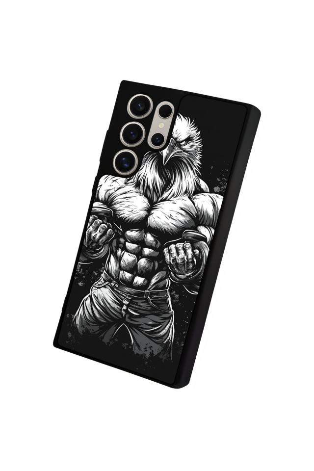 Samsung Galaxy S24 Ultra Uyumlu Besiktas Tasarımlı Glossy Premium Kılıf