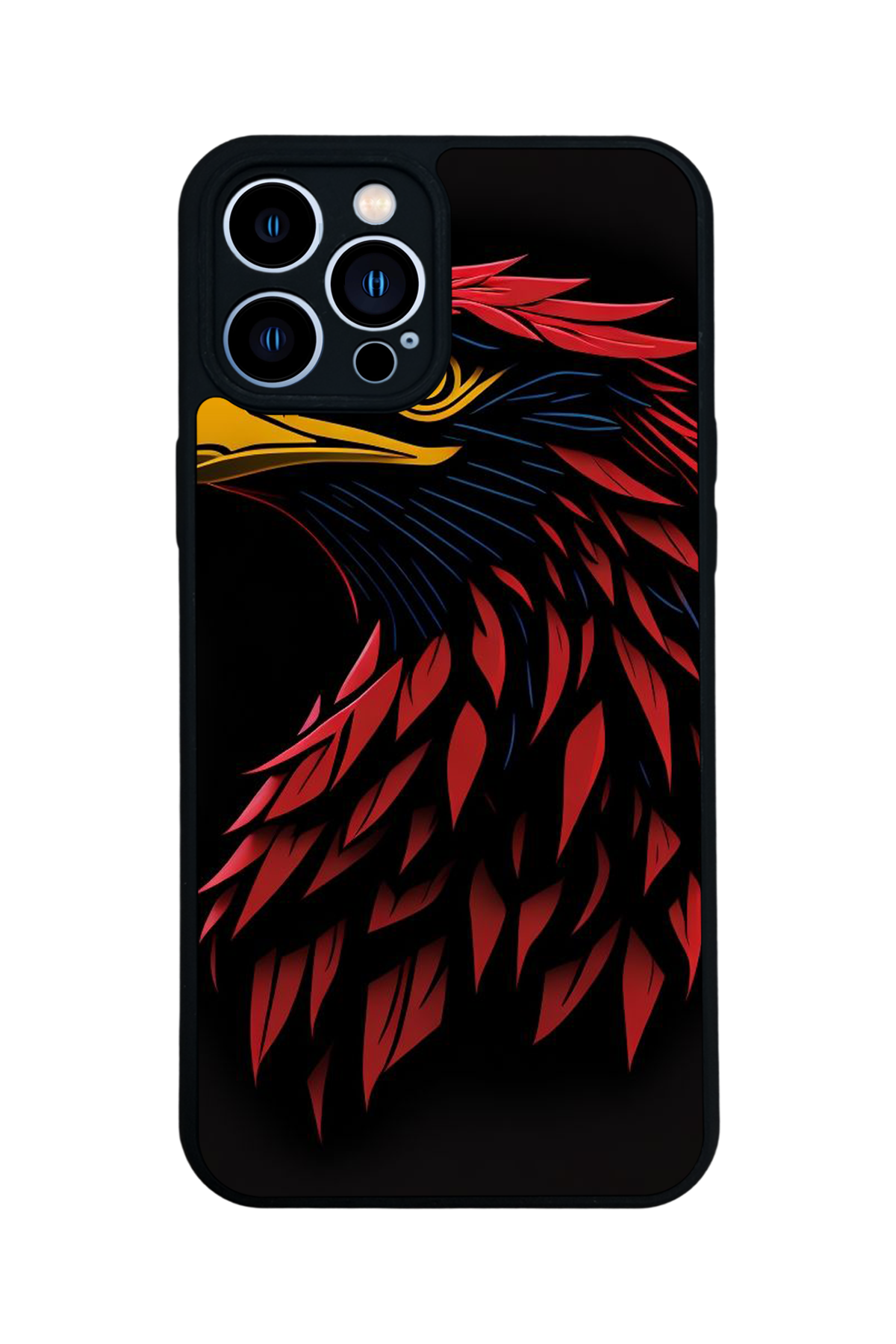 iPhone 13 Pro Max Uyumlu Besiktas Tasarımlı Glossy Premium Kılıf