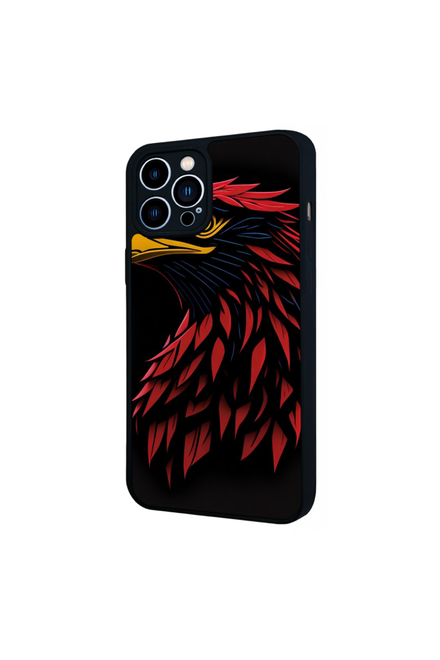 iPhone 13 Pro Max Uyumlu Besiktas Tasarımlı Glossy Premium Kılıf