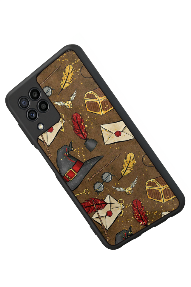 Samsung Galaxy M32 Uyumlu HarryPotter Tasarımlı Glossy Premium Kılıf
