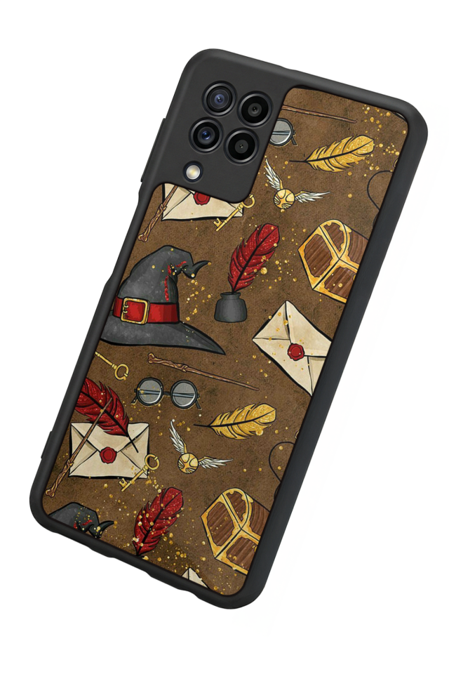 Samsung Galaxy M32 Uyumlu HarryPotter Tasarımlı Glossy Premium Kılıf