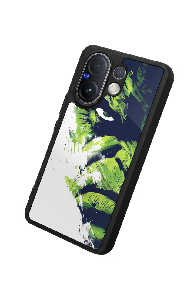 Vivo V60 Uyumlu Hulk Tasarımlı Glossy Premium Kılıf