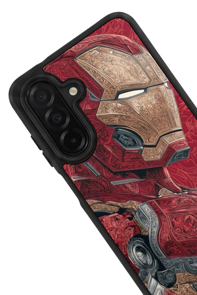 Samsung Galaxy A36 Uyumlu Iron Man ( Demir Adam ) Tasarımlı Glossy Premium Kılıf