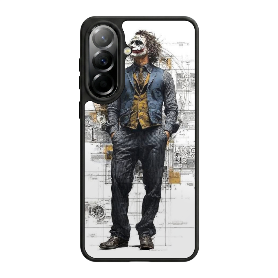 Samsung Galaxy A37 Uyumlu Joker Tasarımlı Glossy Premium Kılıf