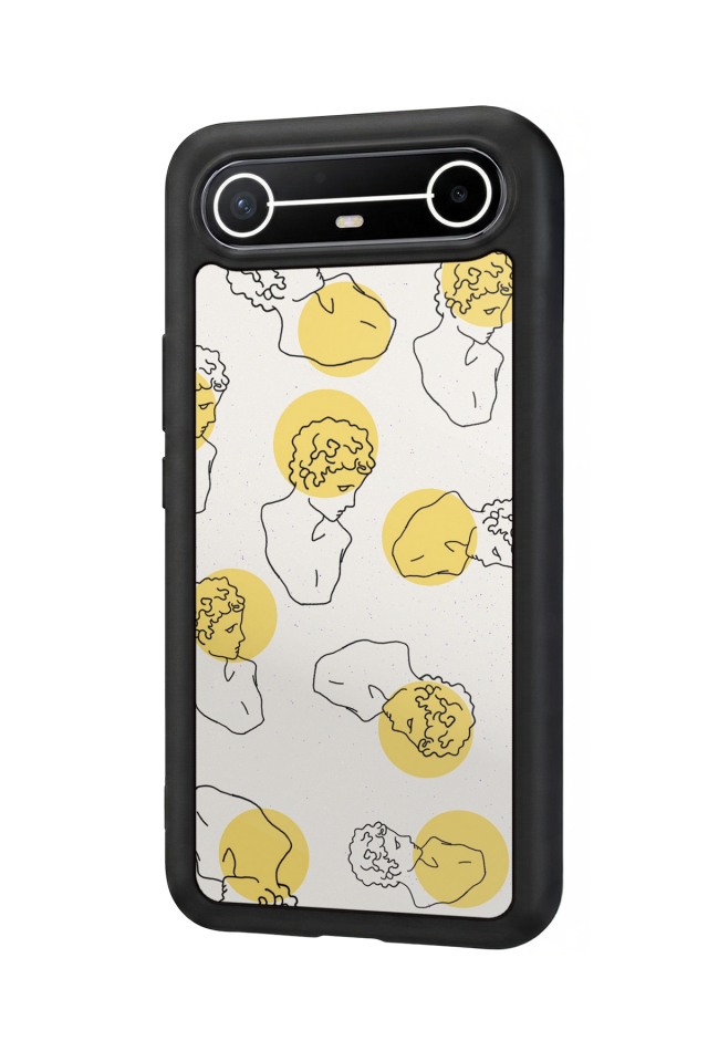 Tecno Spark Slim 5G Uyumlu Line Art Tasarımlı Glossy Premium Kılıf