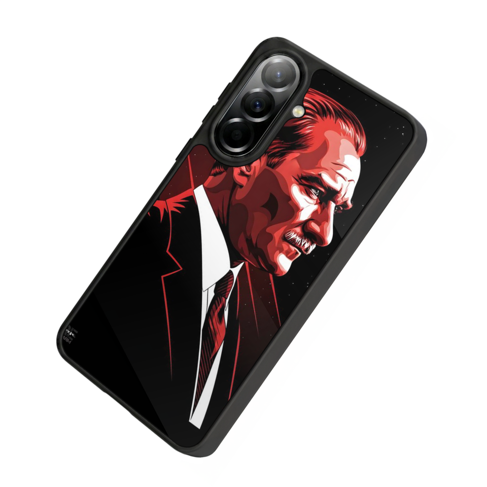 Samsung Galaxy A57 Uyumlu Mustafa Kemal Ataturk Tasarımlı Glossy Premium Kılıf