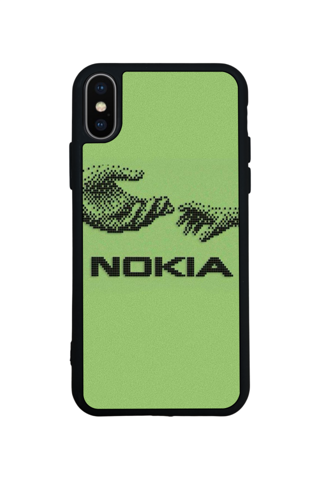iPhone XS Max Uyumlu Nokia Tasarımlı Glossy Premium Kılıf