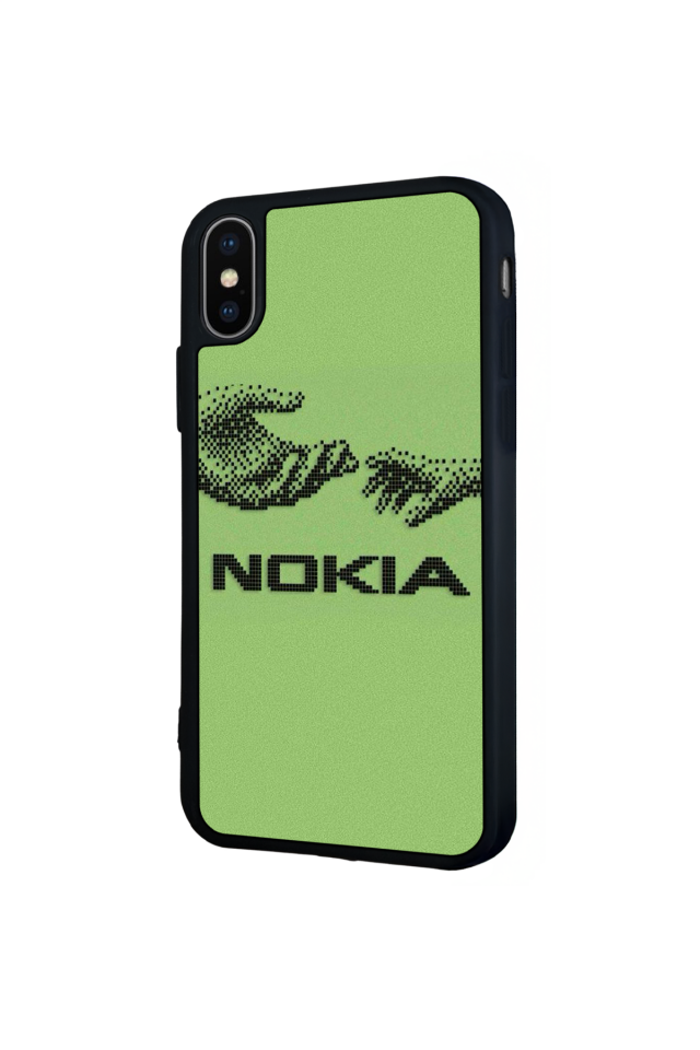 iPhone XS Max Uyumlu Nokia Tasarımlı Glossy Premium Kılıf