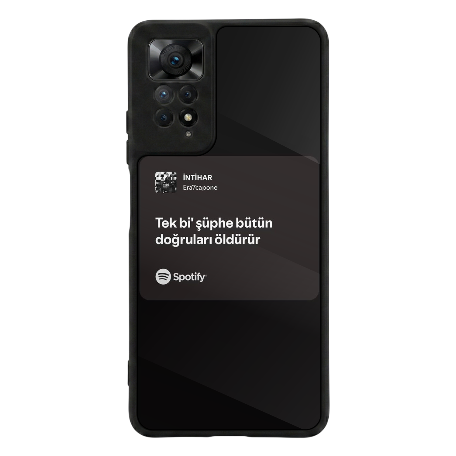 Xiaomi Redmi Note 11 Pro Uyumlu Sarki Sozleri Tasarımlı Glossy Premium Kılıf