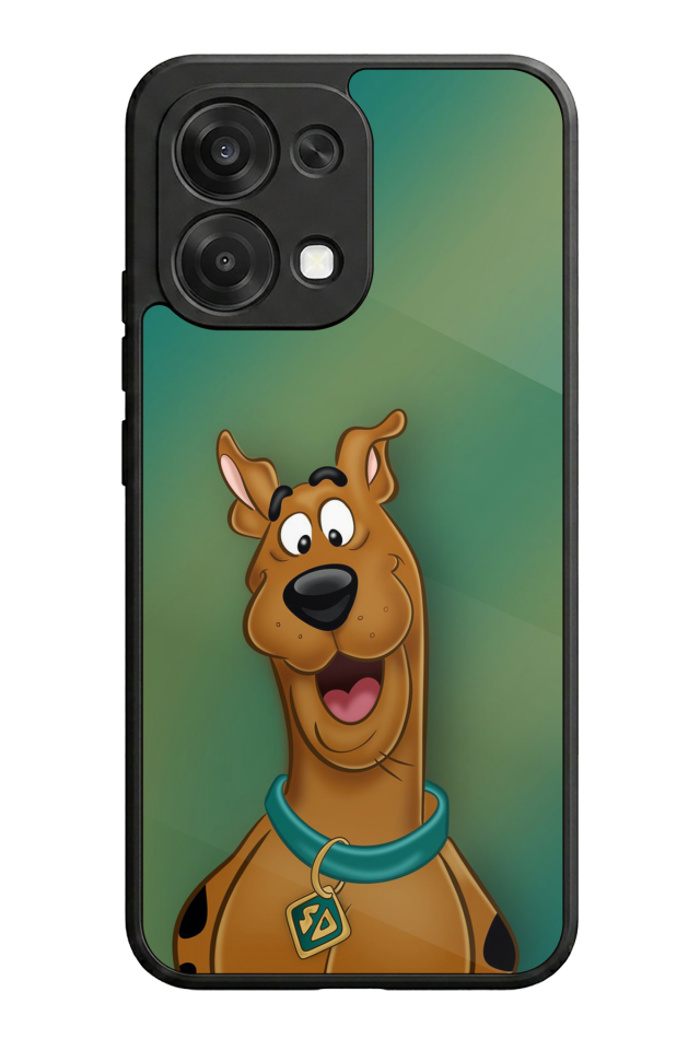 Oppo A6 Pro Uyumlu Scooby Doo Tasarımlı Glossy Premium Kılıf