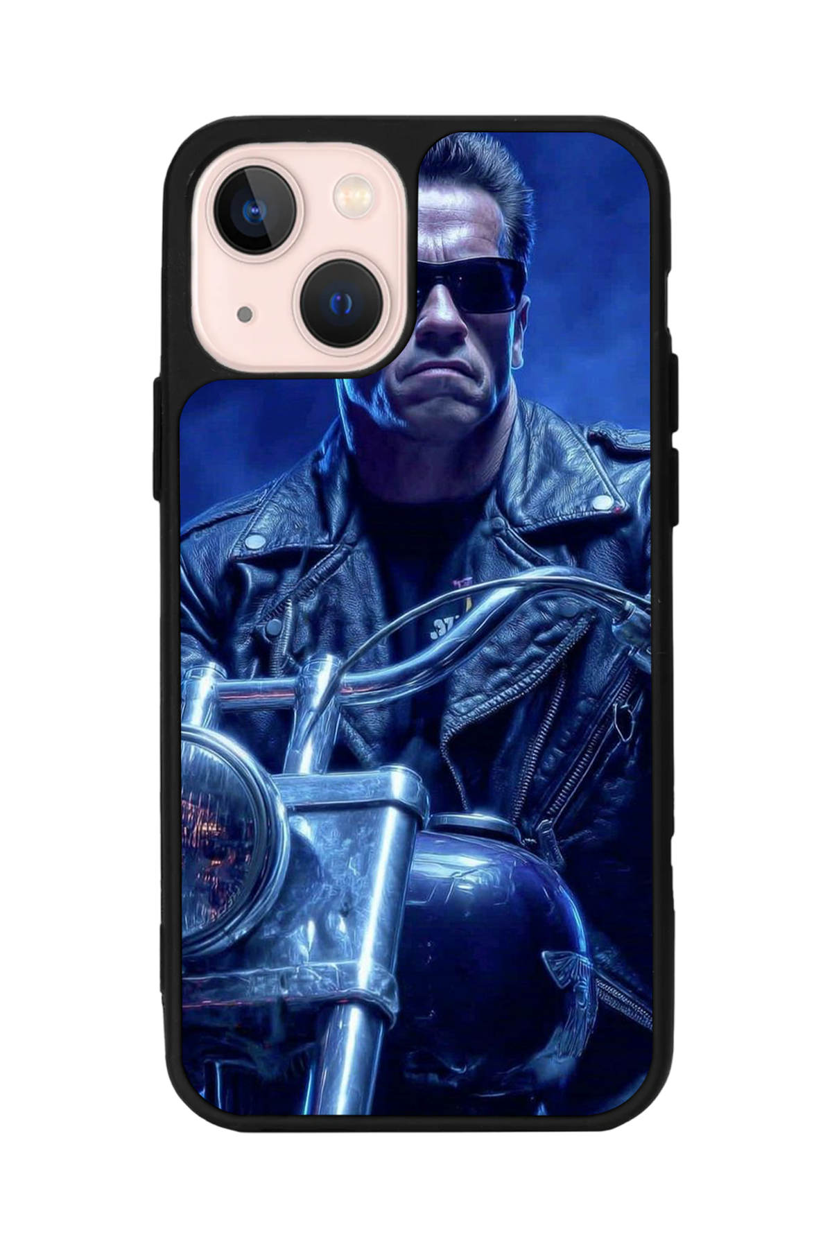 iPhone 14 Plus Uyumlu Terminator Tasarımlı Glossy Premium Kılıf