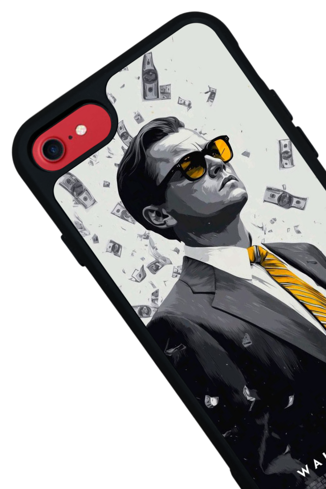 iPhone SE Uyumlu TheWolf Tasarımlı Glossy Premium Kılıf