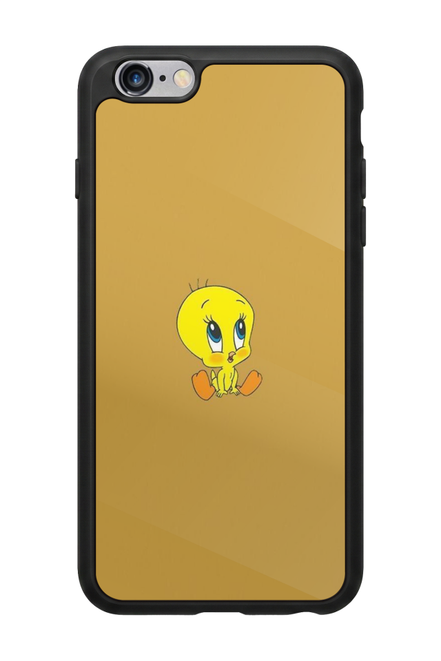 iPhone 6 Plus Uyumlu Tweety Tasarımlı Glossy Premium Kılıf
